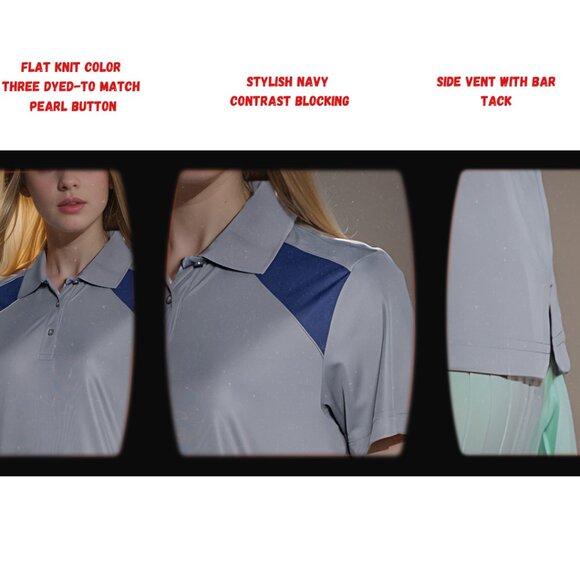 Polo shirt👕PREMIUM PERFORMANCE WITH STYLE.(PUW-608) - Picture 5 of 8